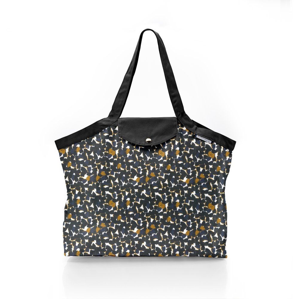 Sac Cabas Taille Moyenne Plissé Melting Plum'