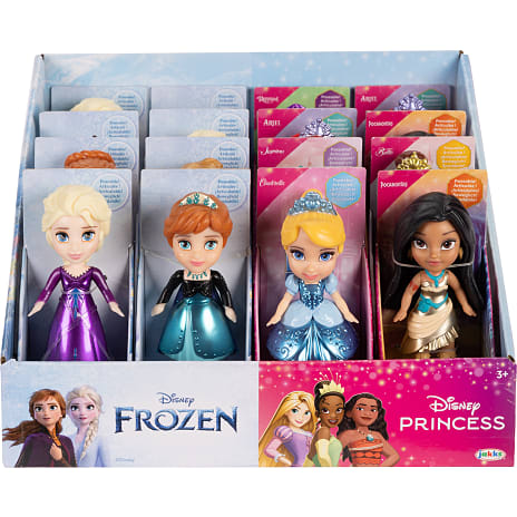Disney Prinsesser og Frost minidukker - flere varianter - assorteret