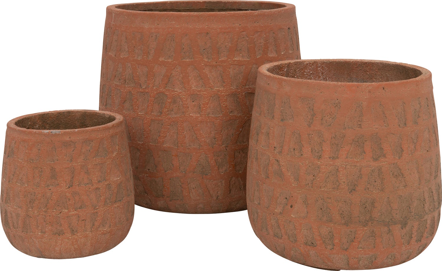 Intratuin bloempot Andrew terracotta D 44 H 41 cm