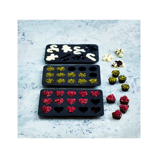 Blomsterbergs 3-pak Chokoladeforme