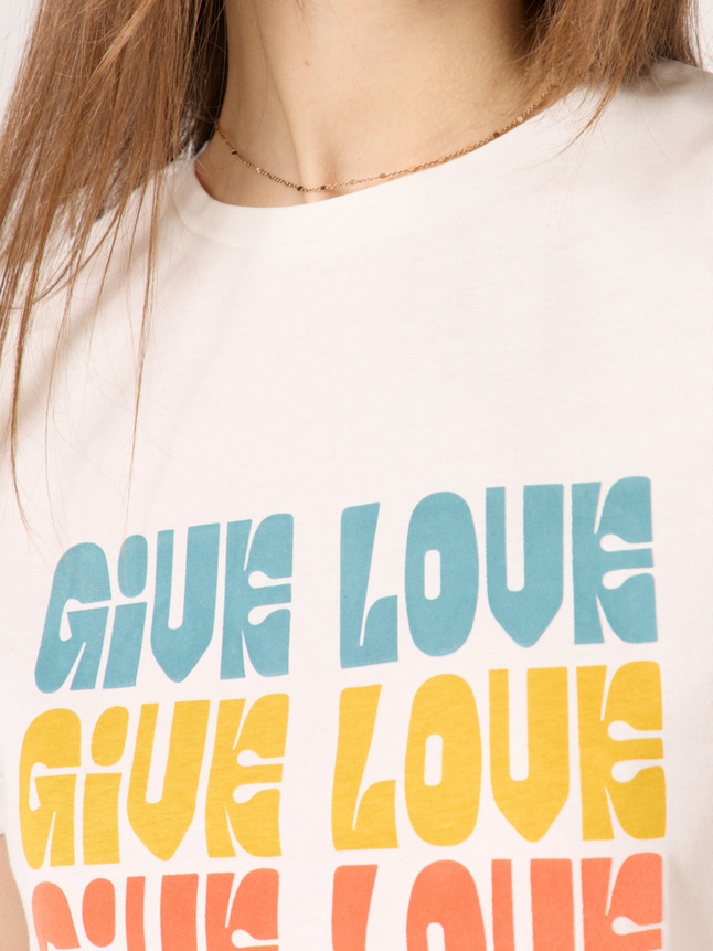 T-shirt à messages