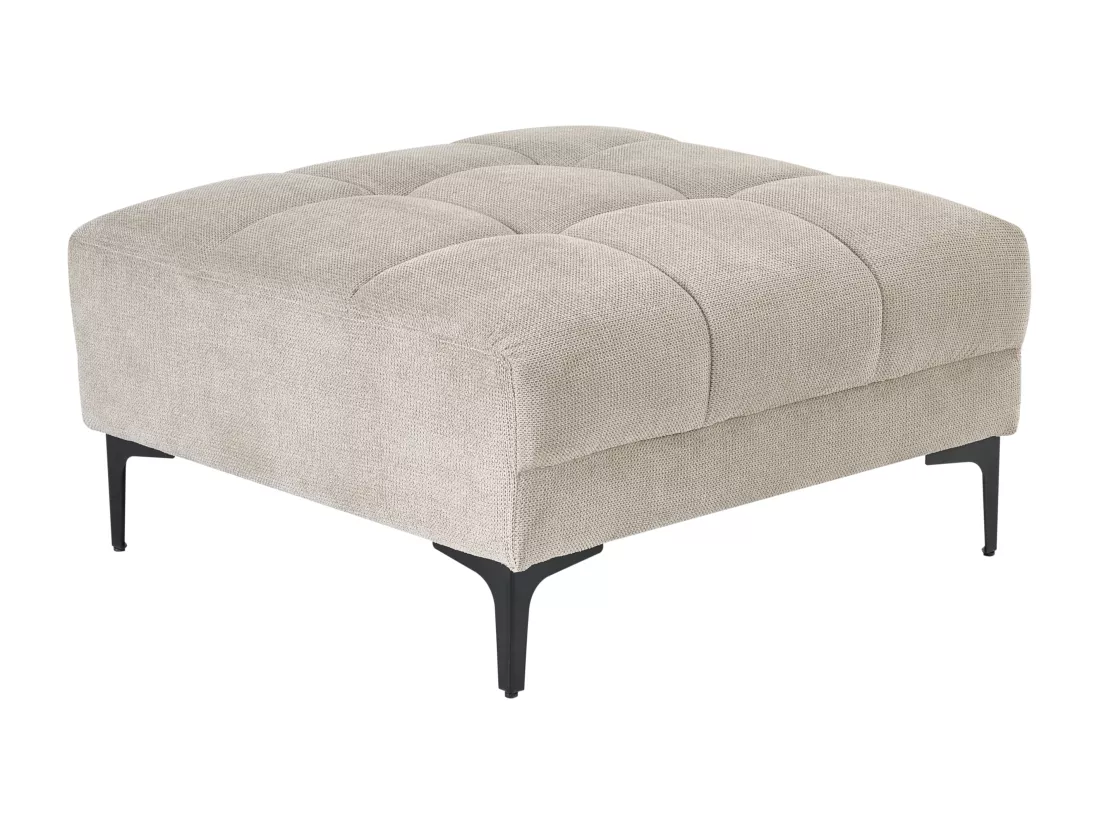 Ottoman ALNES Tissu Beige