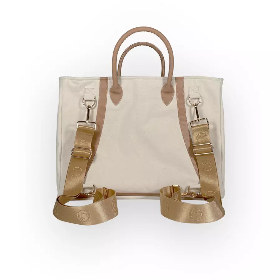 Najell Wickeltasche mit Einsatz Ivory White