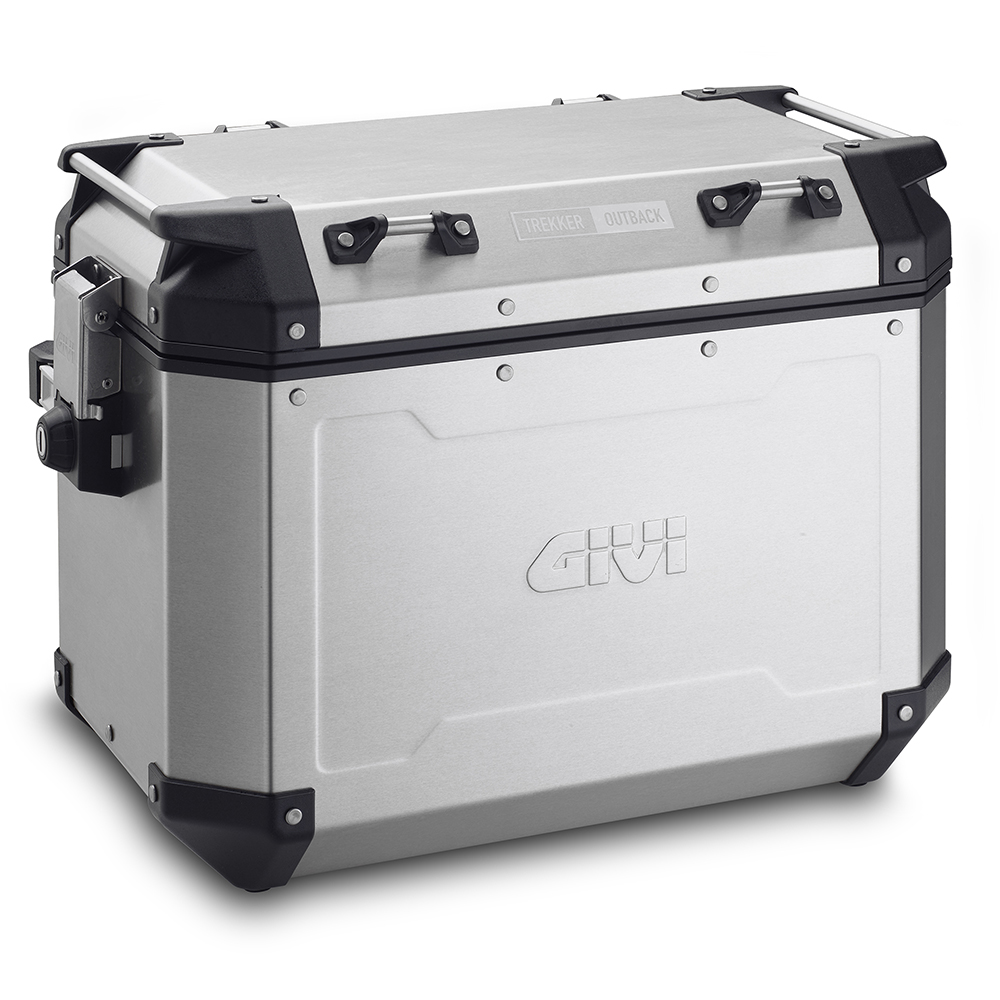 Givi - Paire de valises latérales Trekker Outback 48 gauche + Trekker Outback 37 droit Aluminium