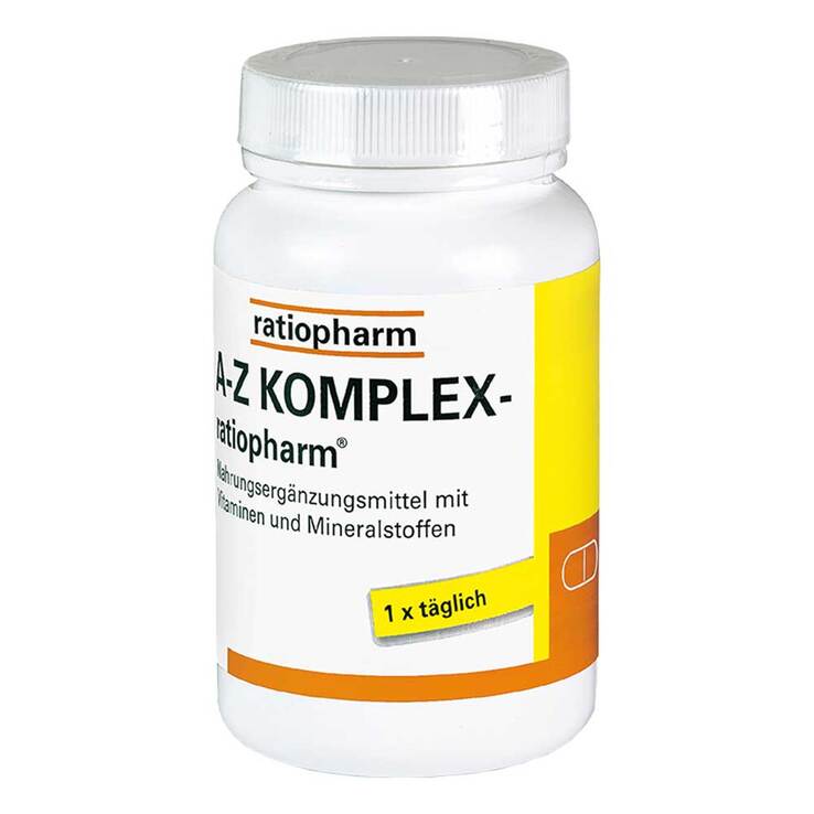 A-Z KOMPLEX-ratiopharm Tabletten, 30 St