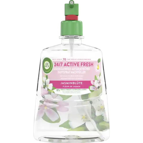 24 / 7 Active Fresh Aerosolfreies Automatisches Duftspray Nachfüller Jasminblüte
