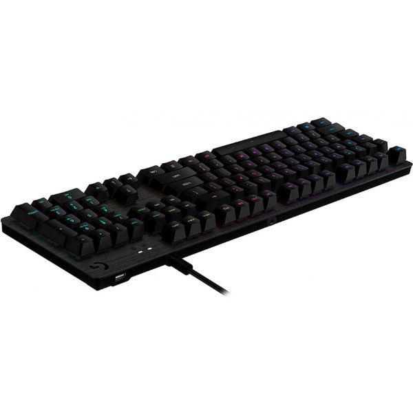 Logitech Teclado Mecânico G512 Carbon GX Brown Lightsync RGB - 920-009434