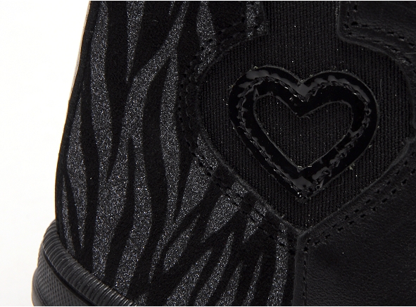 Bopy boots bottine enfant sueva noir