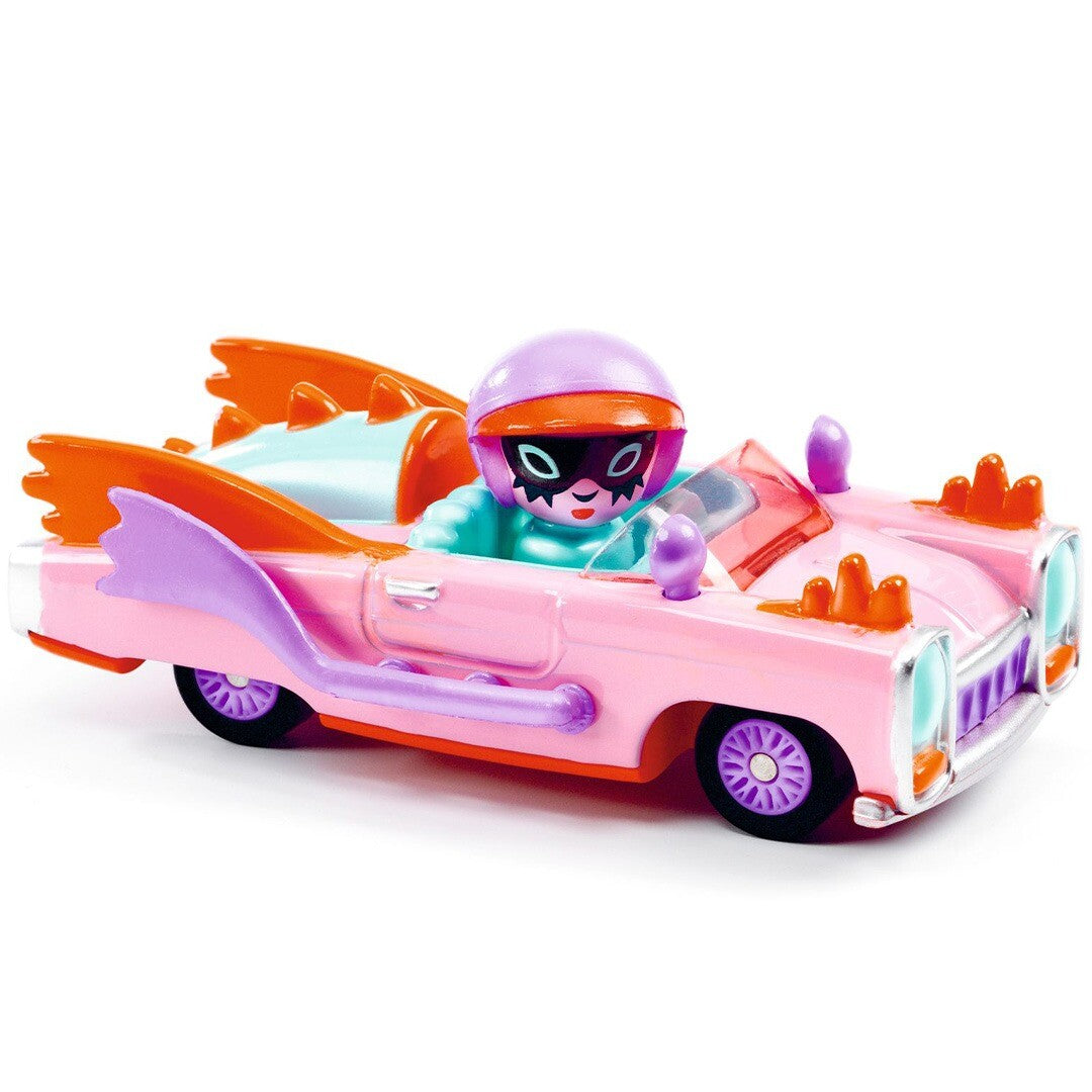 Djeco crazy motors auto pink lady