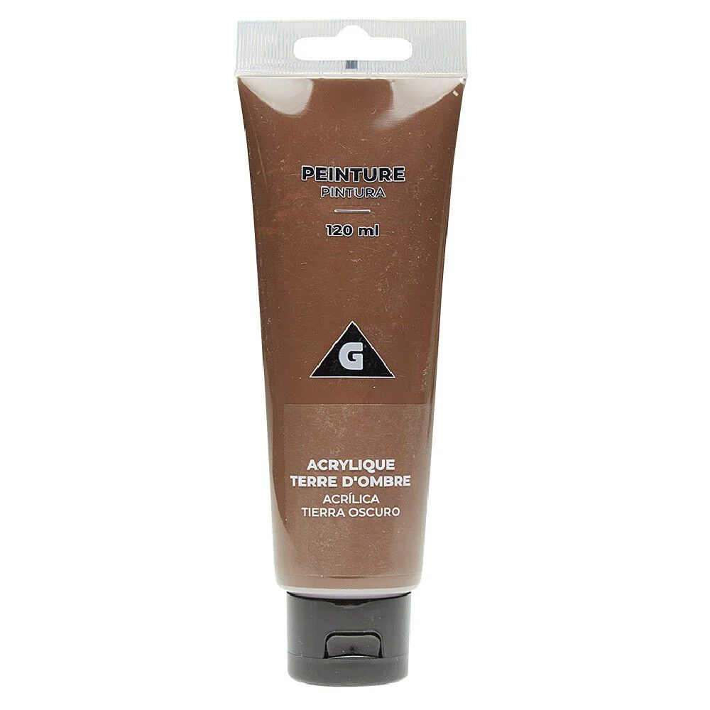 Peinture ambre tube