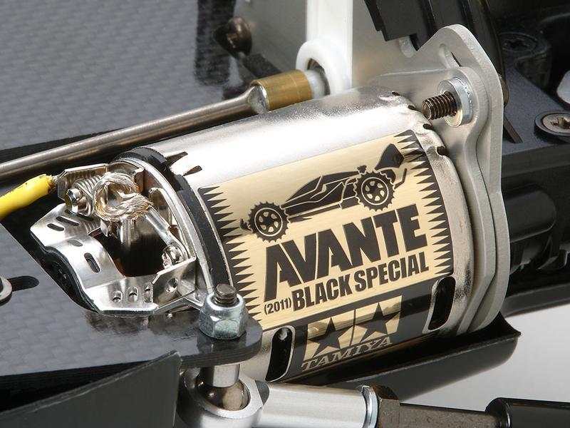 Tamiya Buggy Avante (2011) Black Special 4WD, Bausatz, 1:10 Avante Buggy in speziellem schwarzen Design