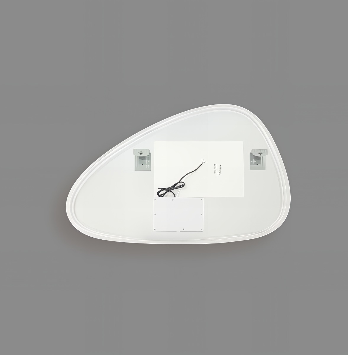 Saniclear Vibe organische spiegel 100x62.5cm met verlichting en verwarming