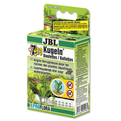 Fertilizante JBL 7+13 Kugeln para plantas de aquário