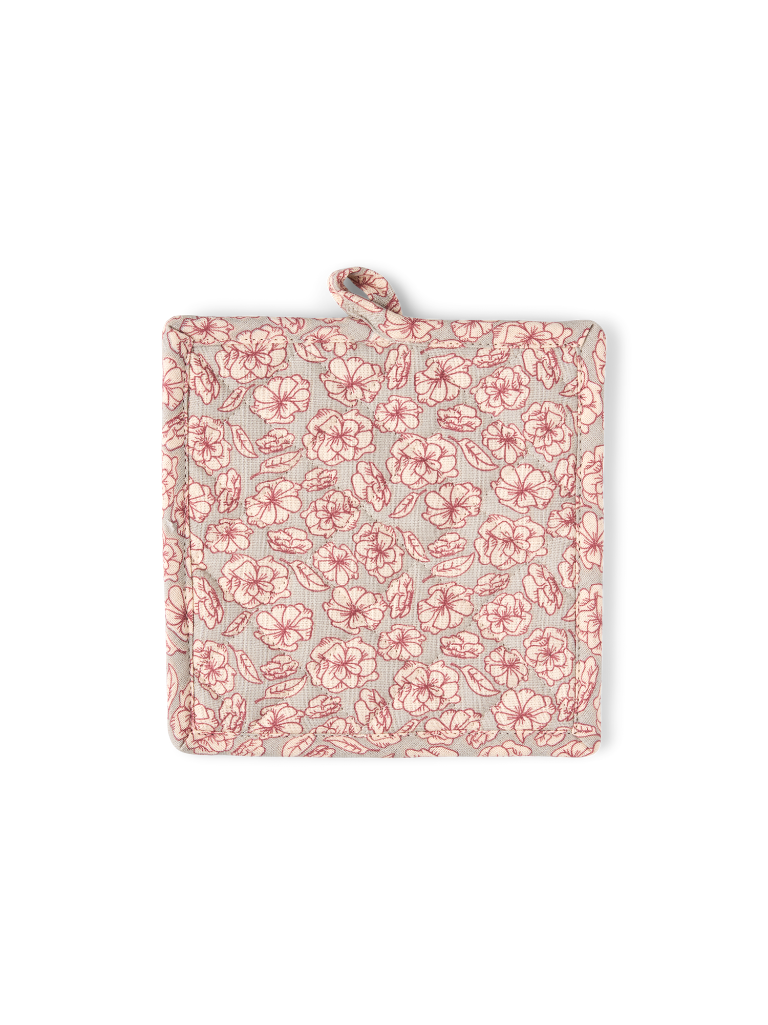 Grydelap | Bomuld/polyester. 19 x 19 cm. | Warm Grey