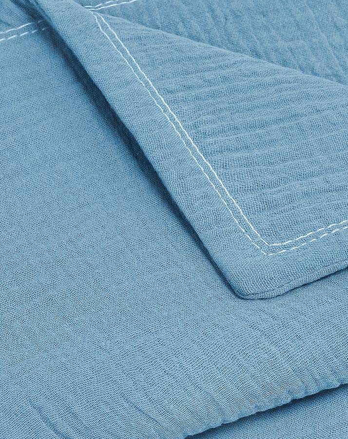 Kuscheldecke TERRA (70x100) in blau