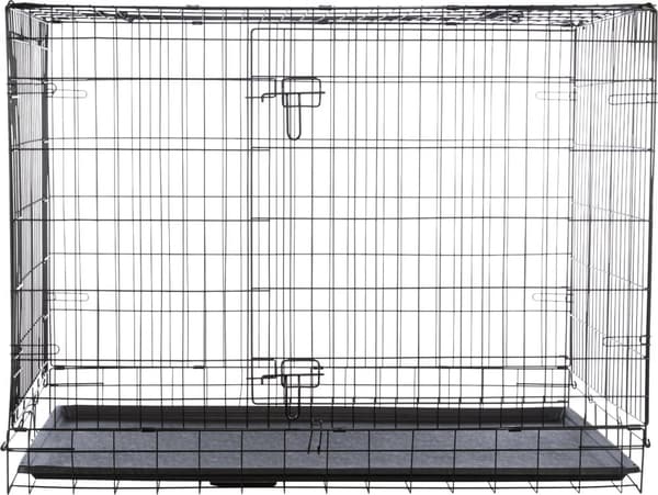 Trixie Home kennel, XL: 116 × 86 × 77 cm, black