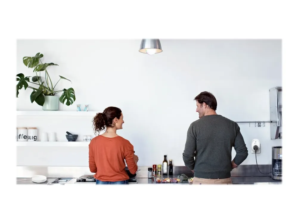 TP-Link Deco M9 Plus - Trådløs router - mesh - GigE, ZigBee - WAN-porte: 2 - 802.11a/b/g/n/ac, Bluetooth 4.2, ZigBee Home Automation 1.2 - Tri-Band