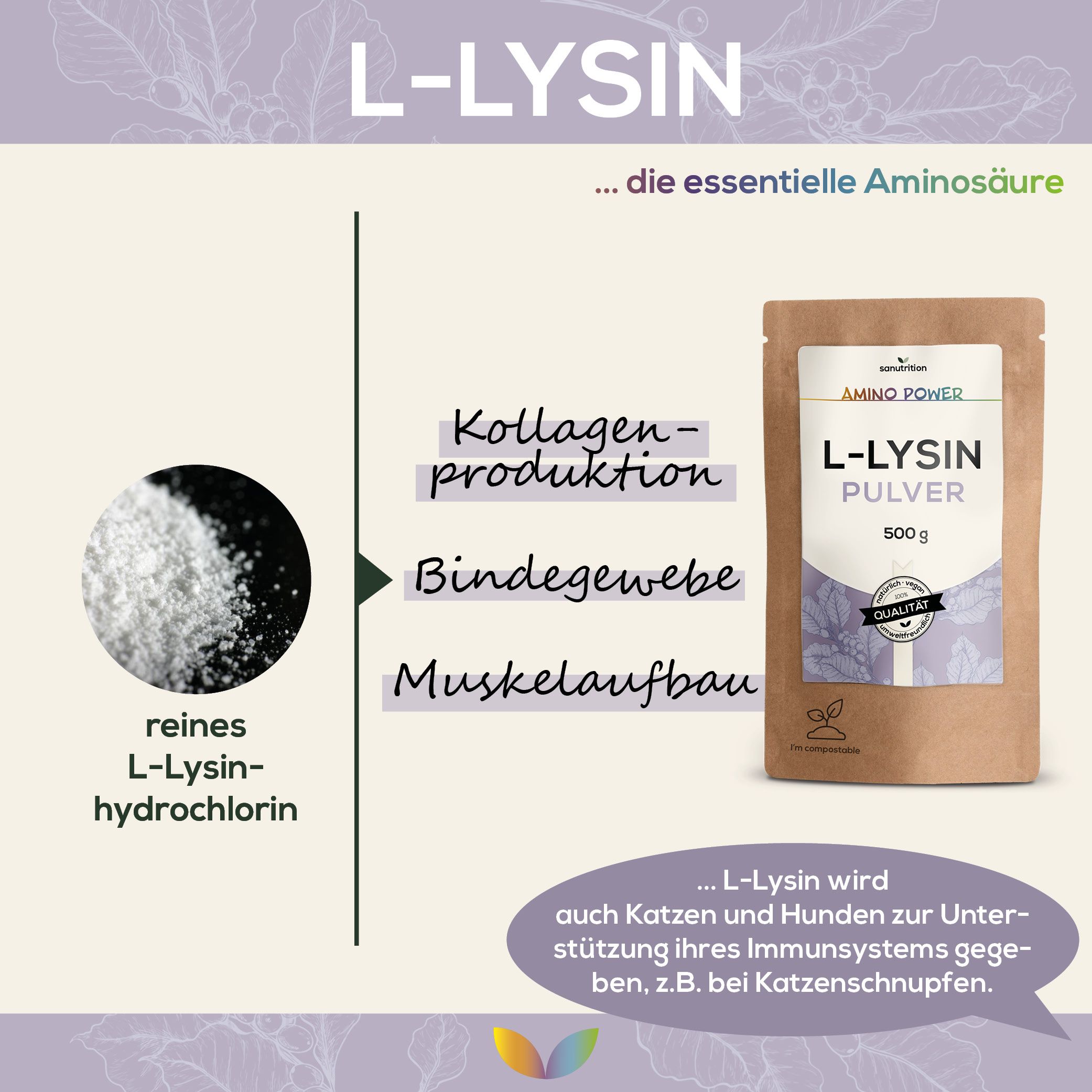 Sanutrition® - reines L-Lysin