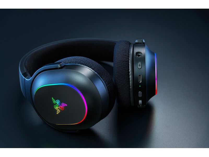 Razer Headset Barracuda X Chroma Schwarz Kabellose Kopfhörer für Gaming