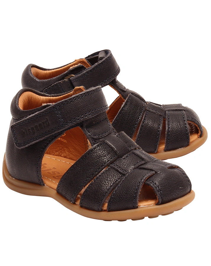 Lauflern-Sandalen CARLY mit Zehenschutz in navy