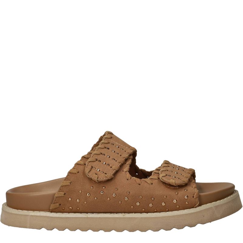 POSH by Poelman Slippers Beige Dames