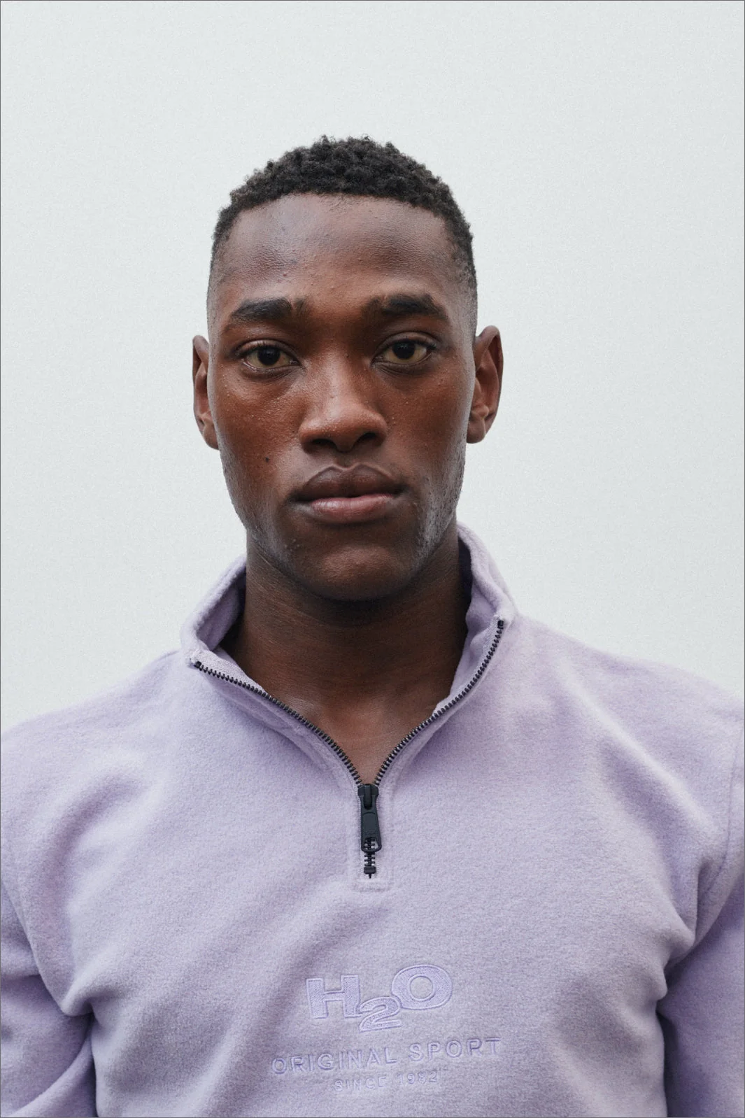 H2O Blåvand II Fleece Half Zip p lilac