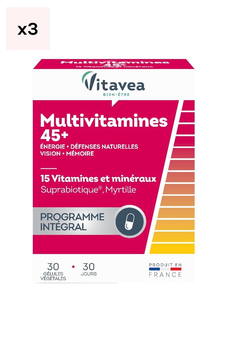 Cure multivitamines 45 - 3 mois