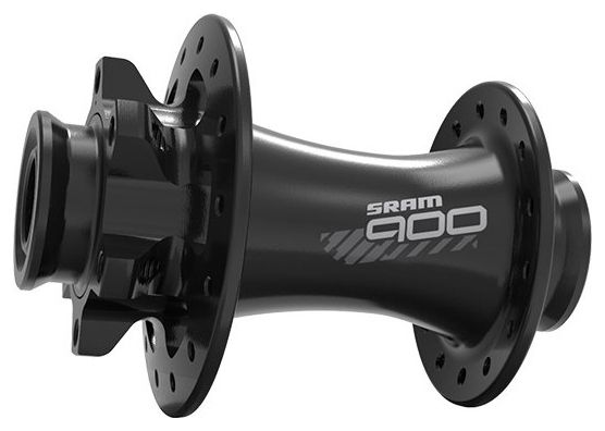 Moyeu Avant Sram 900 | 24 Trous | 12/15x100 mm | 6 Trous | Noir
