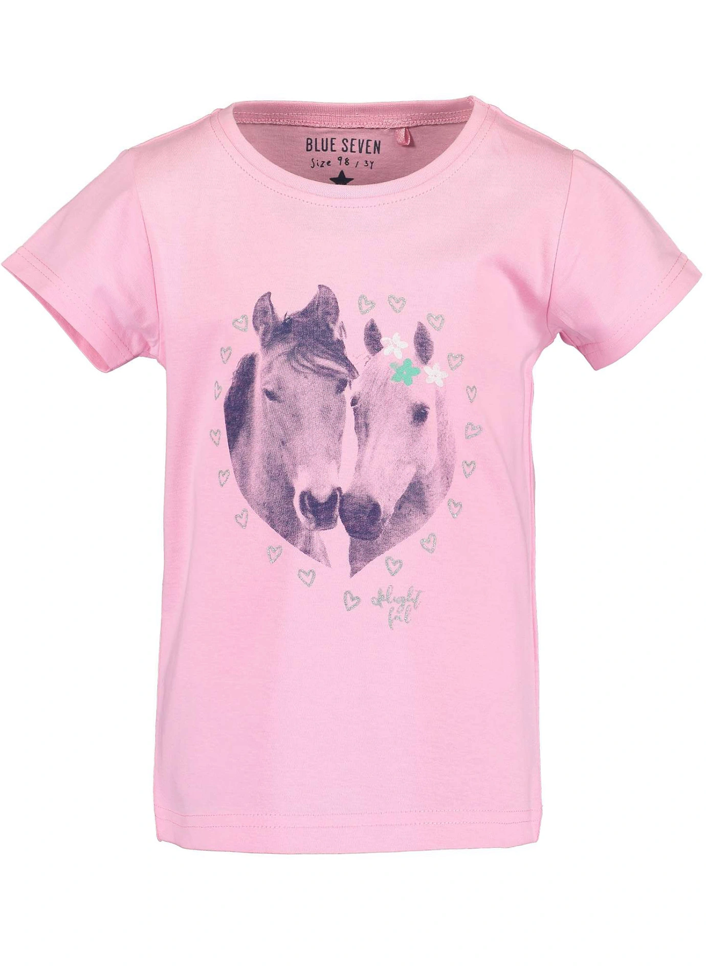 T-Shirt HORSES in azalee