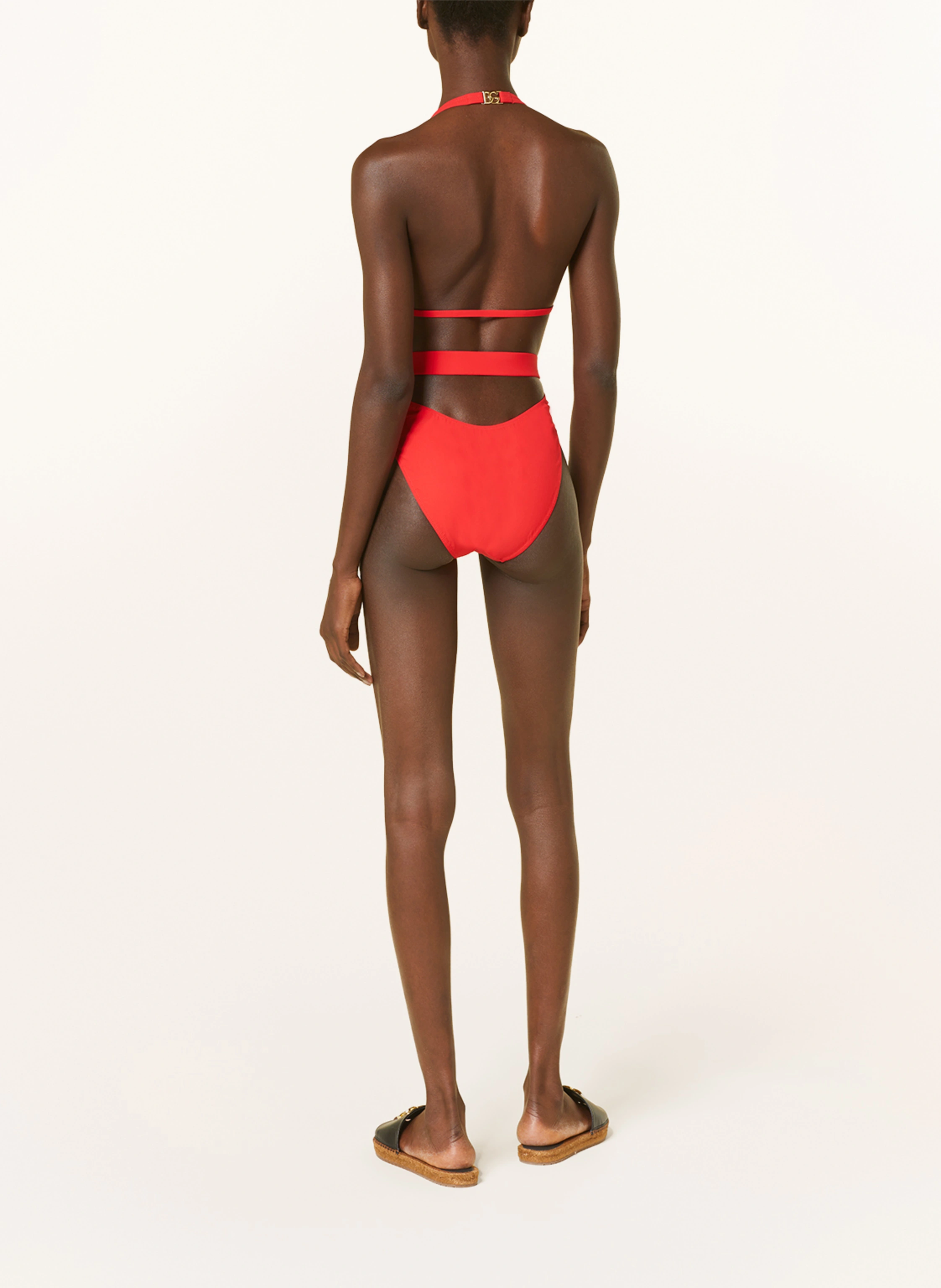 DOLCE & GABBANA Neckholder-Badeanzug