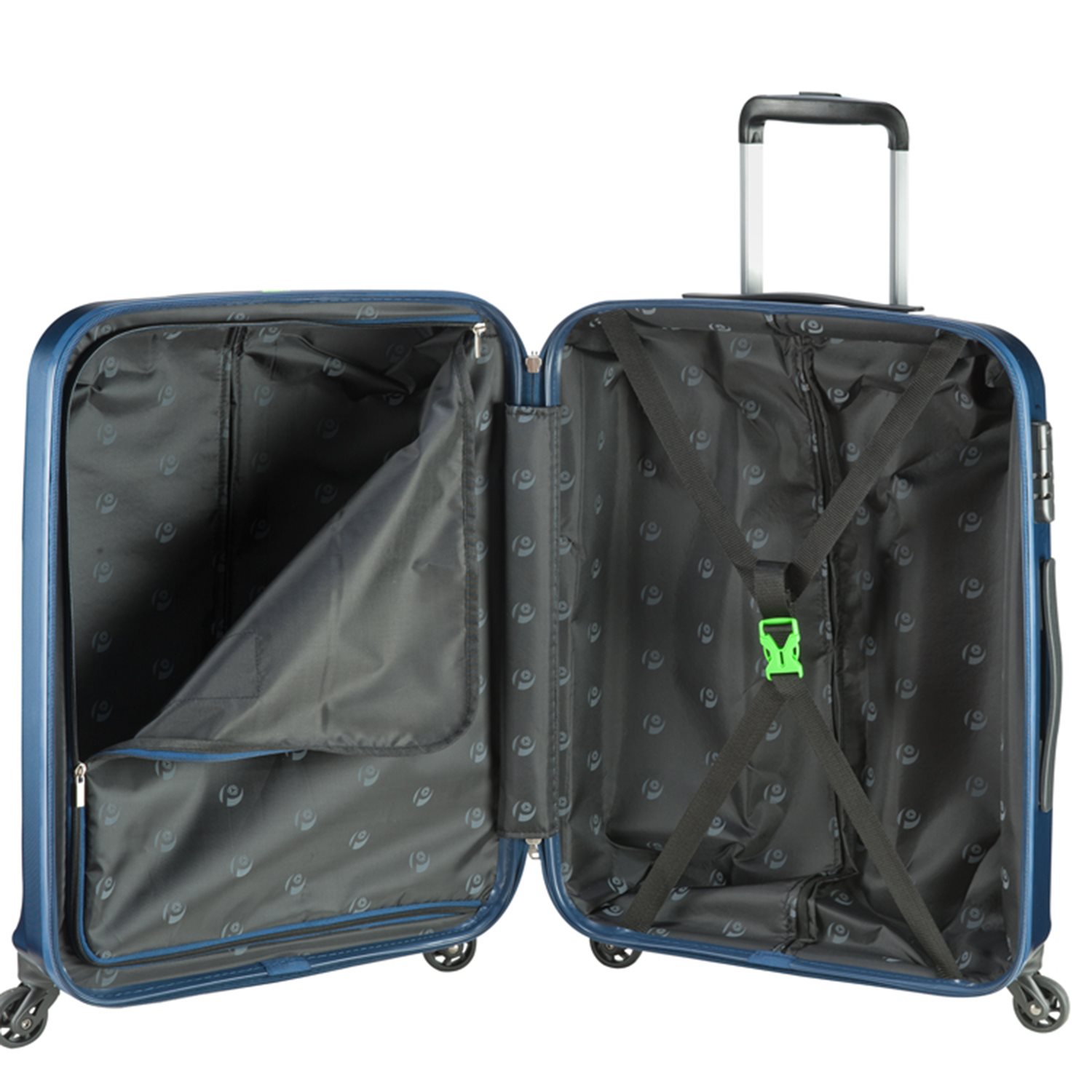 Princess Traveller Sumatra TSA Recycled PET Cabin Trolley S dark blue