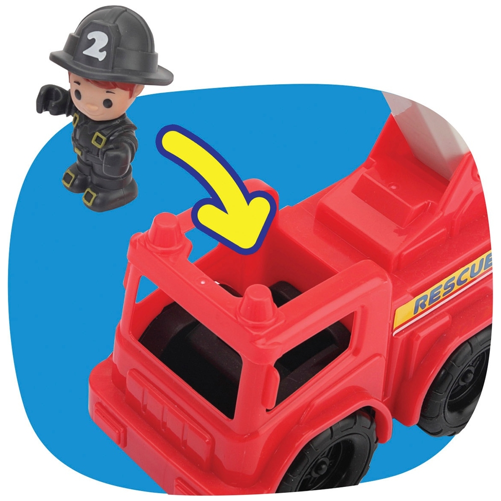 Big Steps Rettungsmission Feuerwehr-Spielset