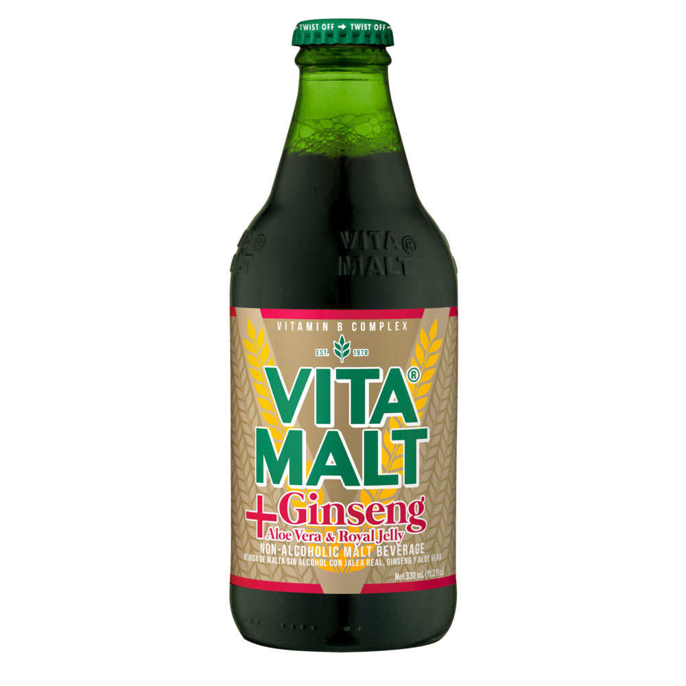 Boisson Vitamalt + Ginseng - Aloe Vera et Gelée Royale