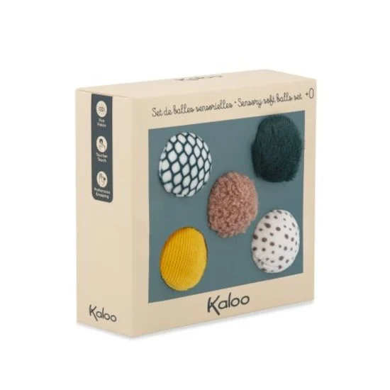 Lot de 5 Balles sensorielles pour Bébé   de               Kaloo