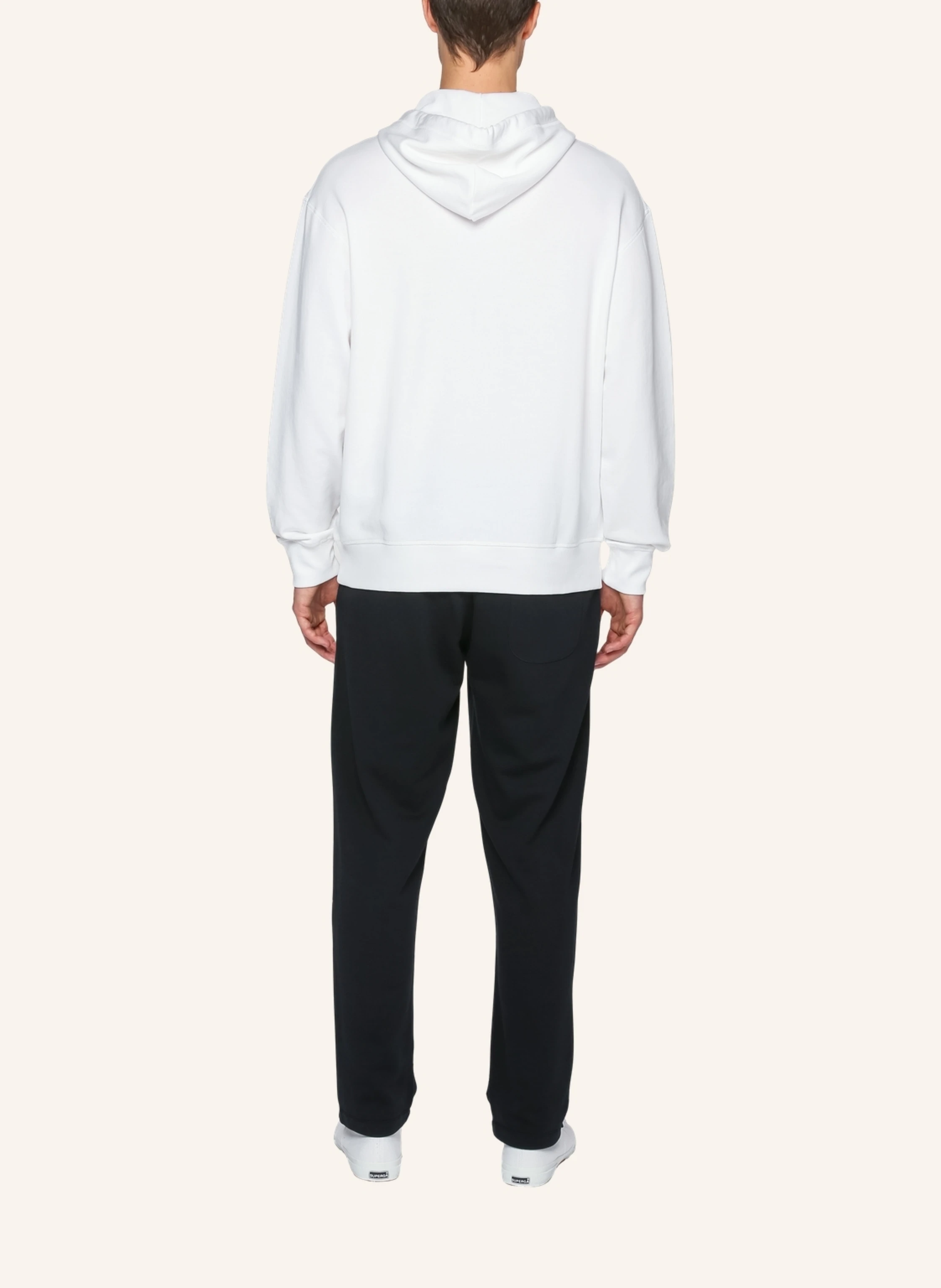 TRUSTED HANDWORK Oversized Hoodie 1/1-Sleeve Sweatshirt