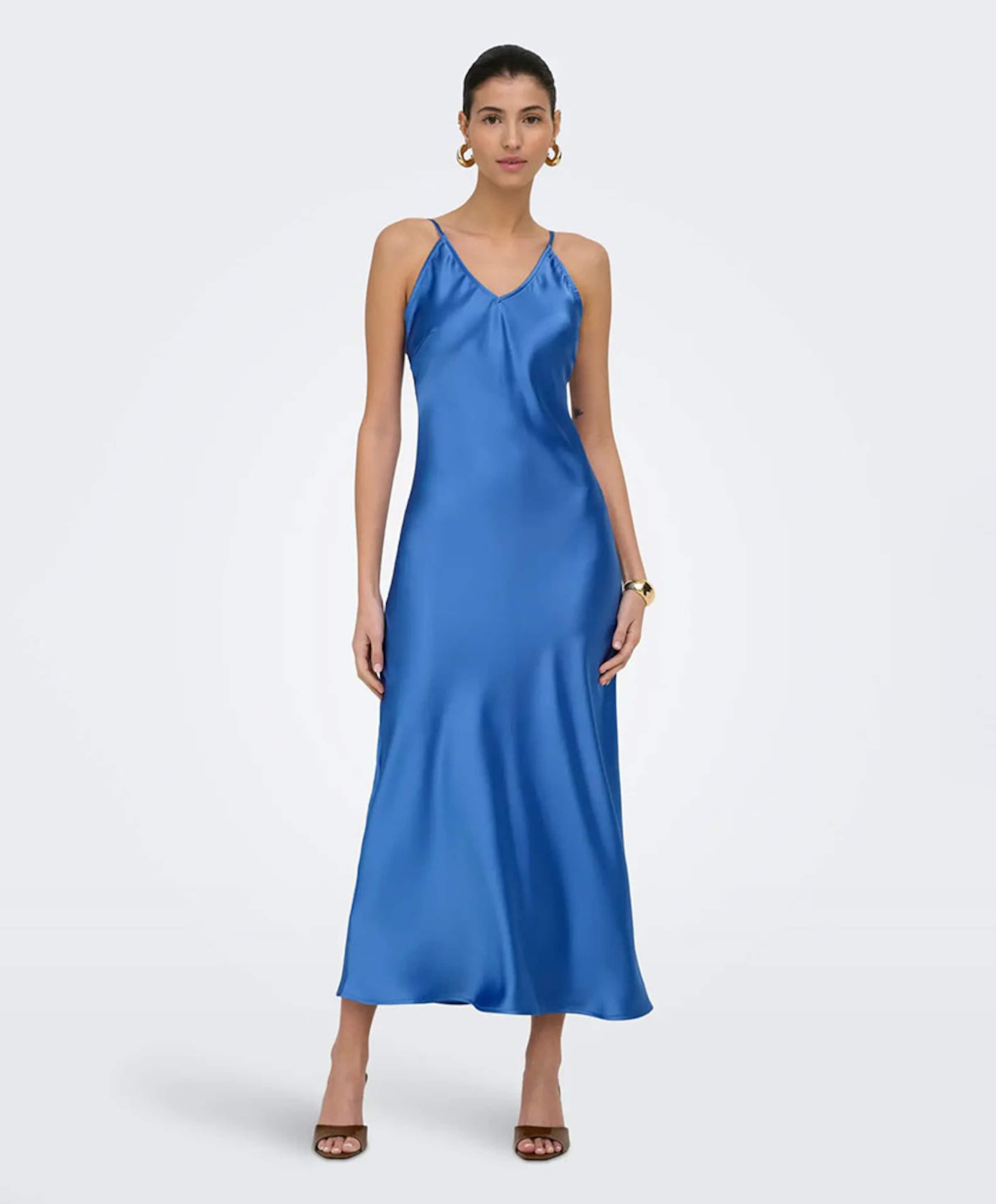 Only Dames jurk blauw