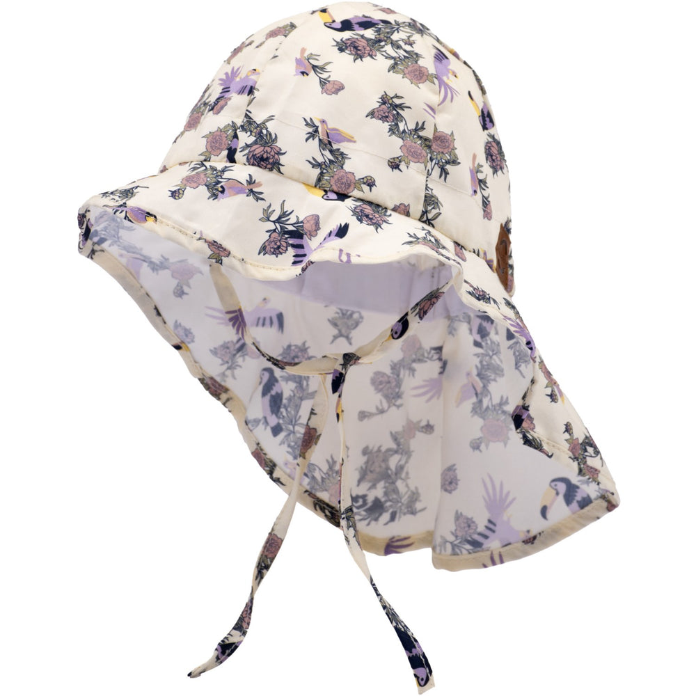 Køb Mikk-Line White Swan AOP Summer Hat Long Neck
