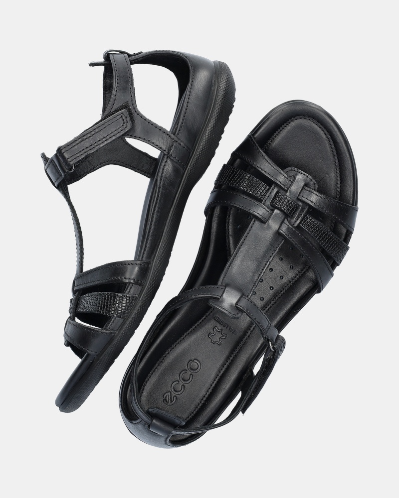 Ecco Flash Sandalen  - zwart