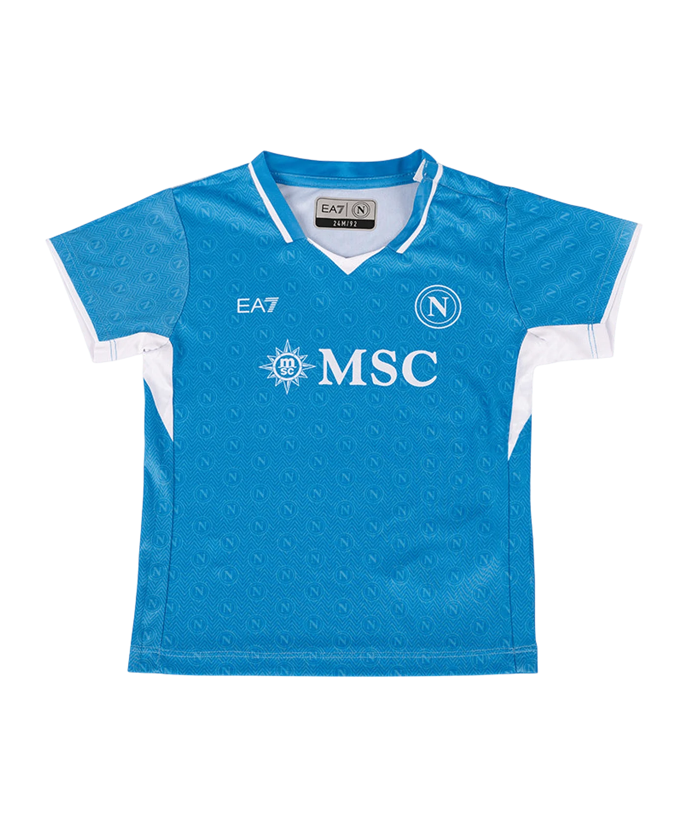 EA7 SSC Neapel Babykit Home 2024/2025 Blau