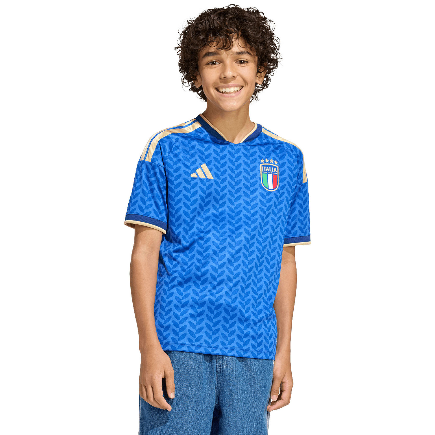 adidas Italië Thuis Shirt Kids WK 2026