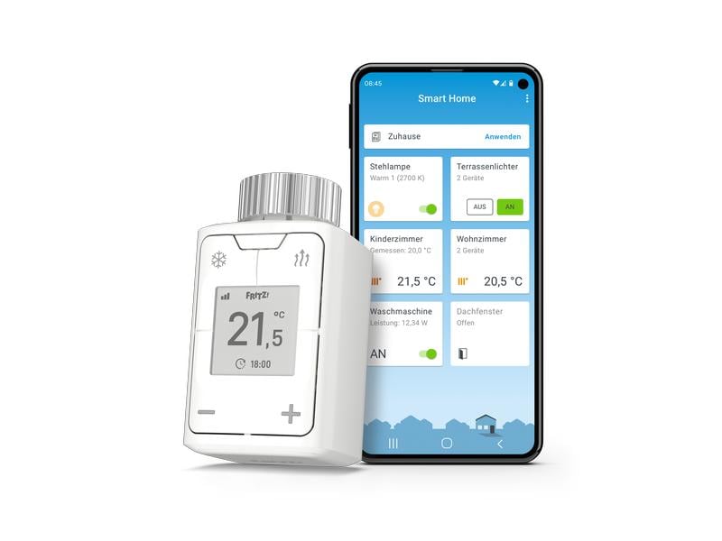 AVM Heizkörperthermostat FRITZ!DECT 302 Intelligenter Heizkörperregler fürs Heimnetz