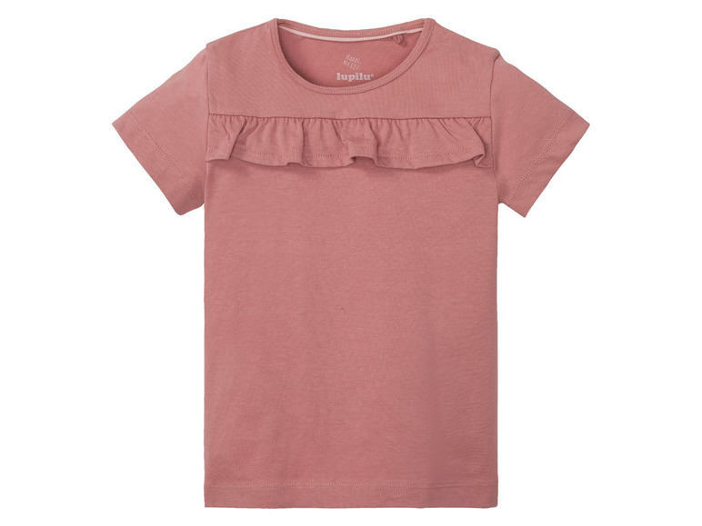 T-shirts voor meisjes, set van 2, katoen en polyester