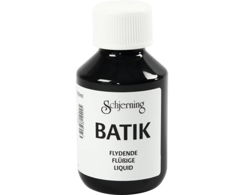 Batikverf zwart 100 ml