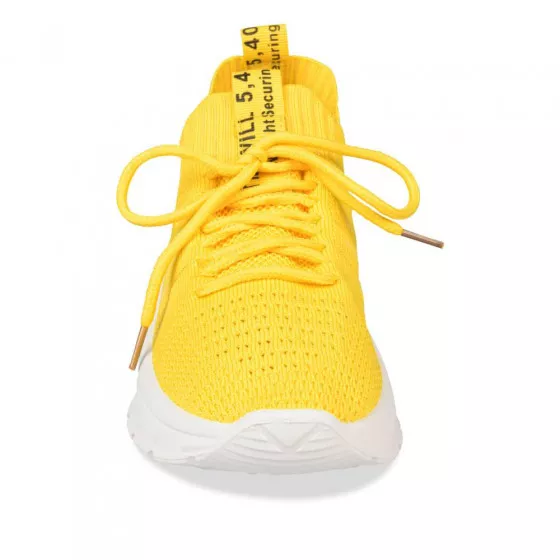 Baskets JAUNE ACTIVE FASHION
