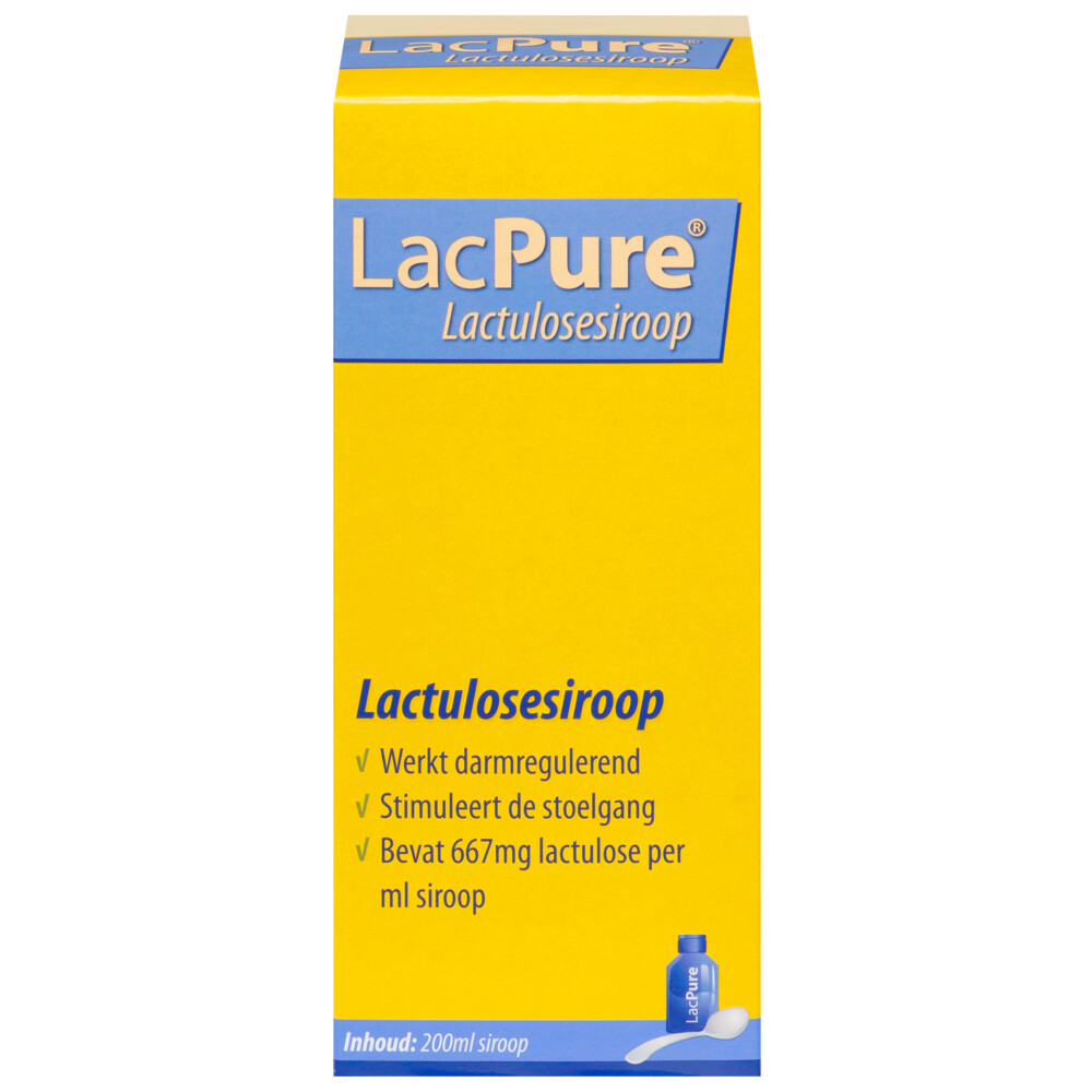 Lacpure Lactulosesiroop 200 ml