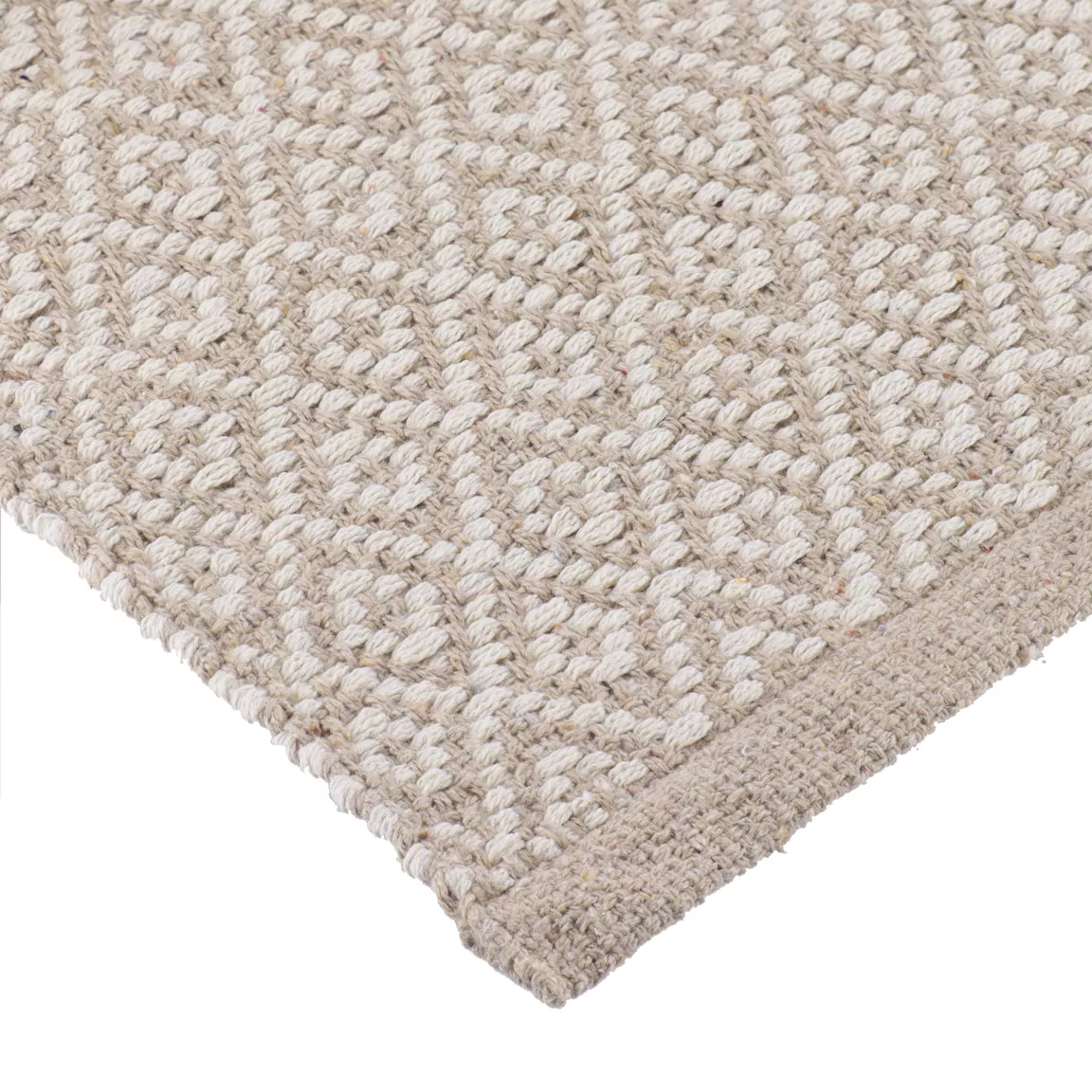 Tapis salon coton (45 x 90 cm) Alice Beige