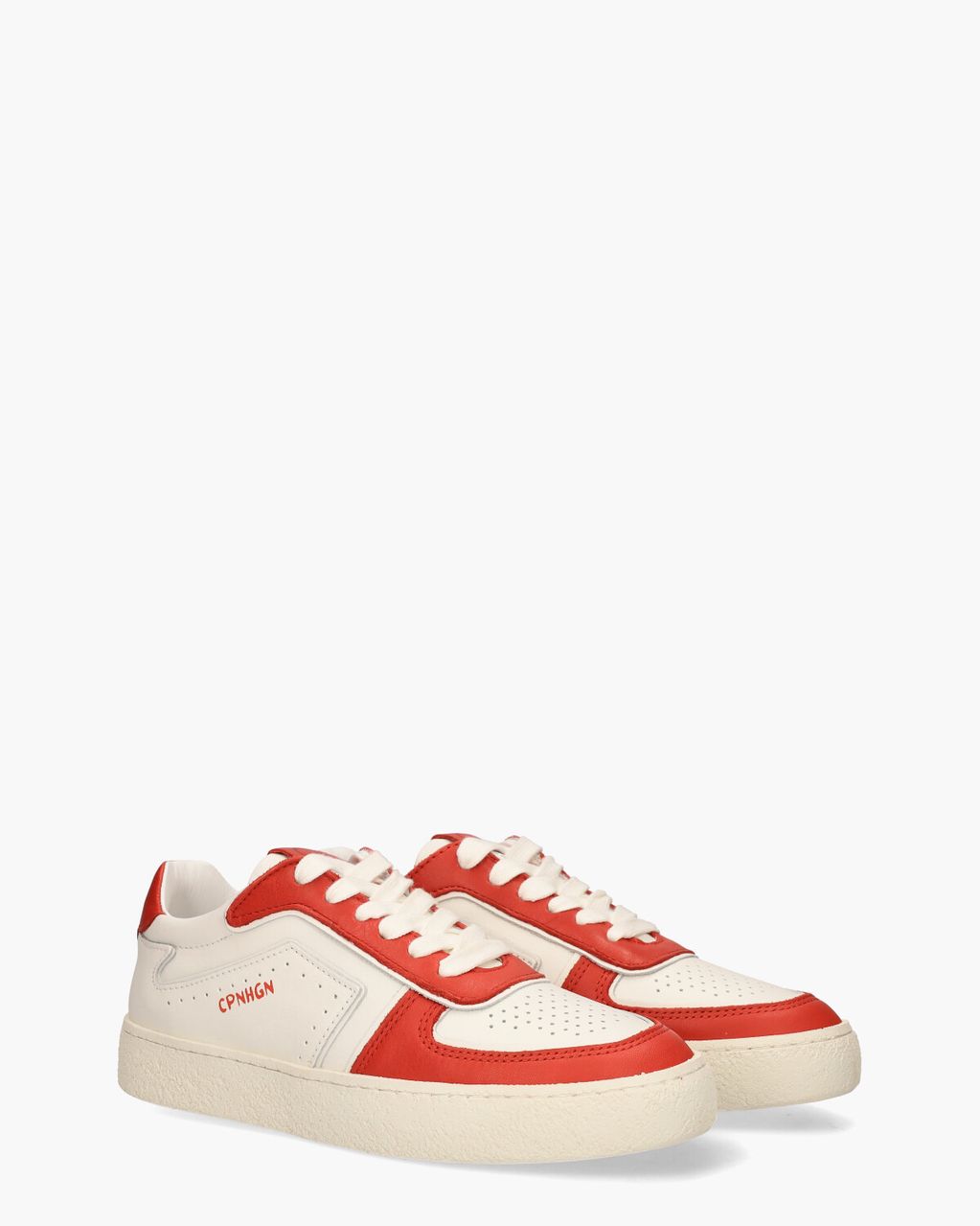 Copenhagen Studios CPH264 Wit/Rood Damessneakers