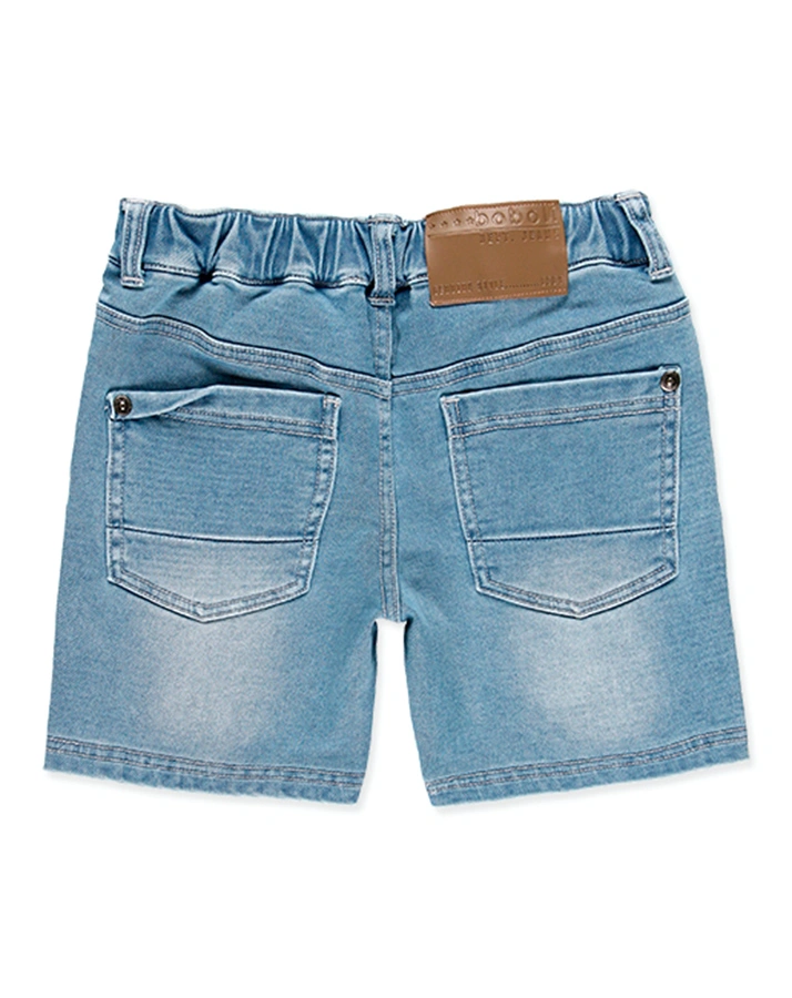 Jeans-Shorts STRETCH in light blue denim