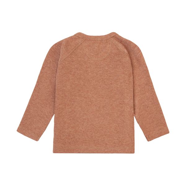 Noppies Rib Nanyuki Shirt Taupe Melange Mt. 44