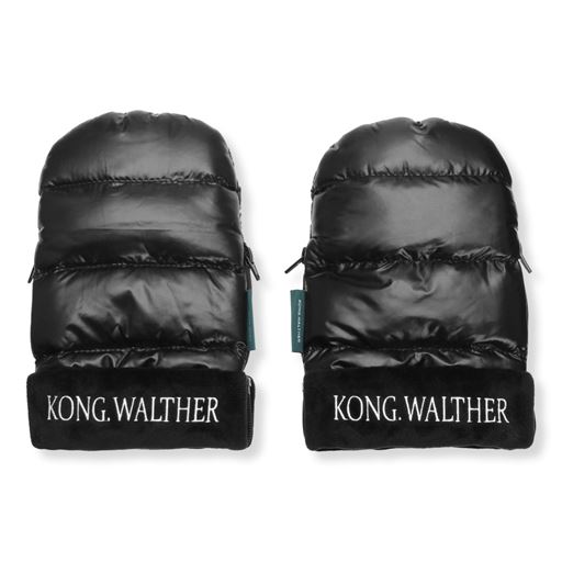 KongWalther Østerbro Barnevognshandsker, Puffer Black, One size